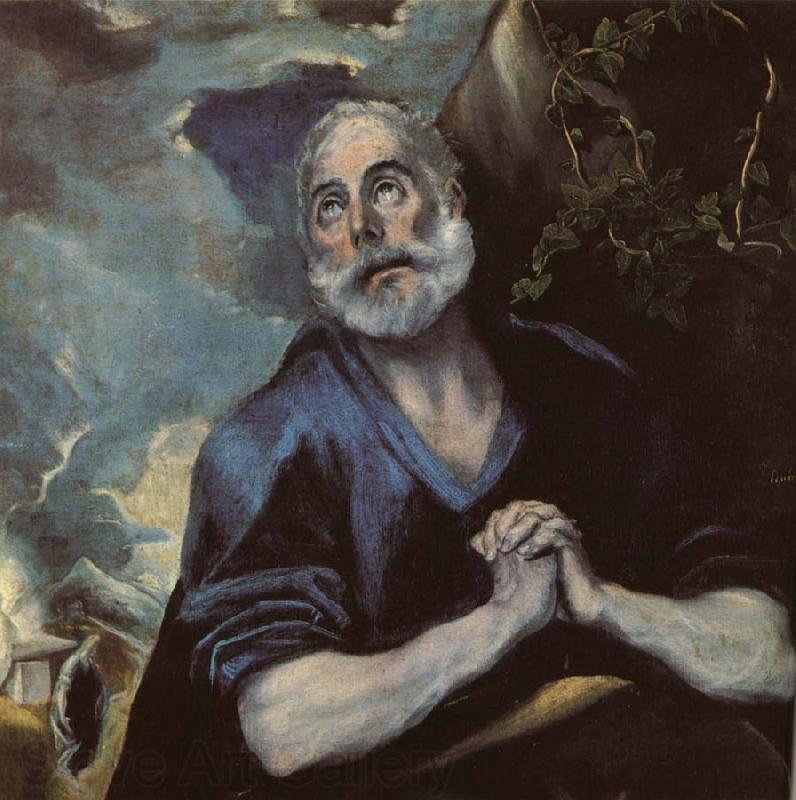 El Greco The Tears of St Peter of all the old masters